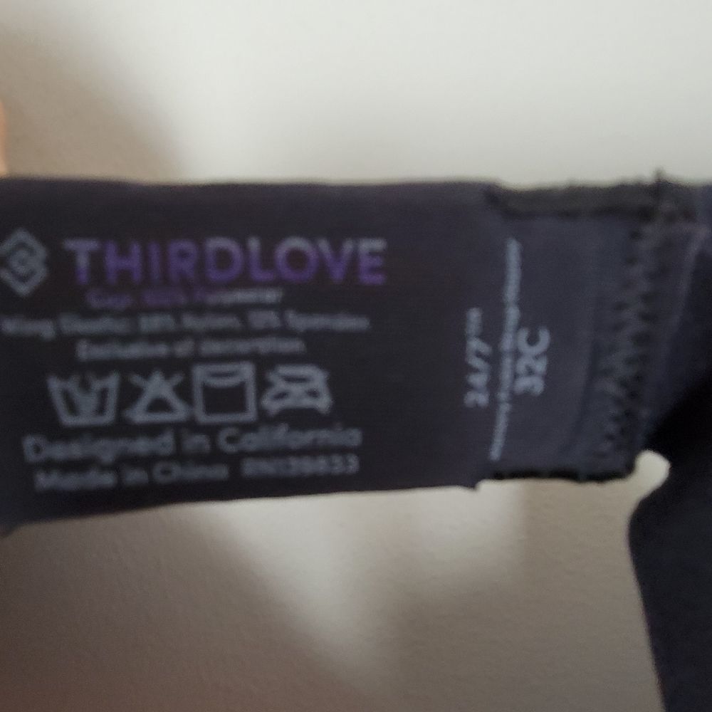 Thirdlove Memory Foam Strap Happy 32c - image 2